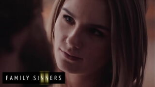 Brad Newman Cant Resist His Step Daughter (Natalie Knight) When She Sneaks Into His Bed – Family Sinners